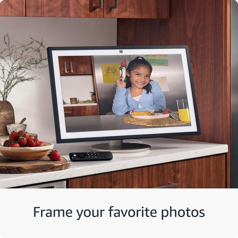 Amazon Echo Show 15 - Pantalla inteligente HD de 15.6″ con Alexa para organización y entretenimiento en el hogar