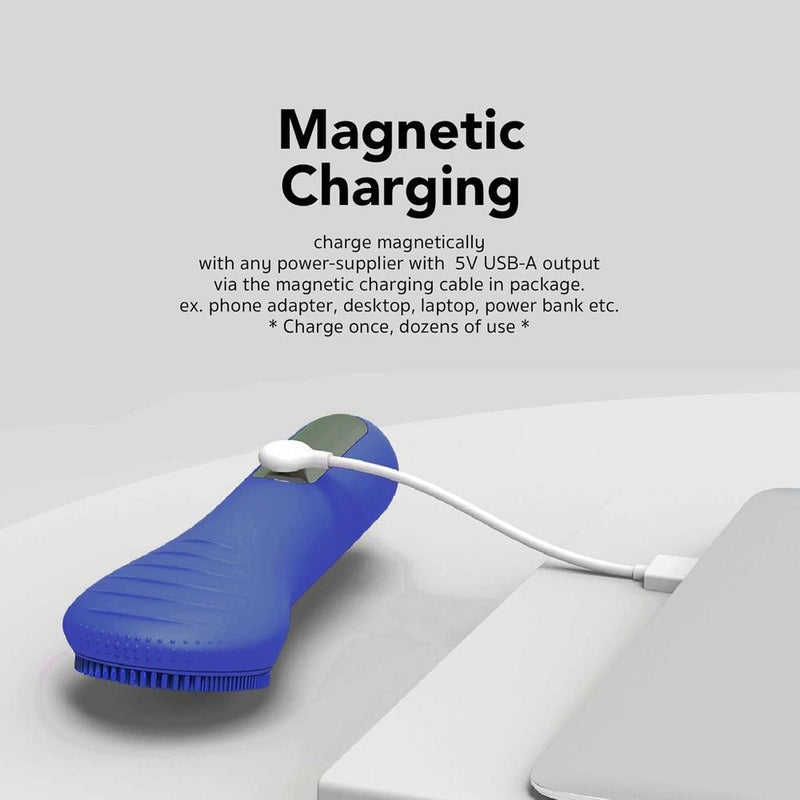 NågraCoola CLIE Cepillo de Limpieza Facial Eléctrico, Impermeable y Recargable para Hombres y Mujeres, con Función de Masaje