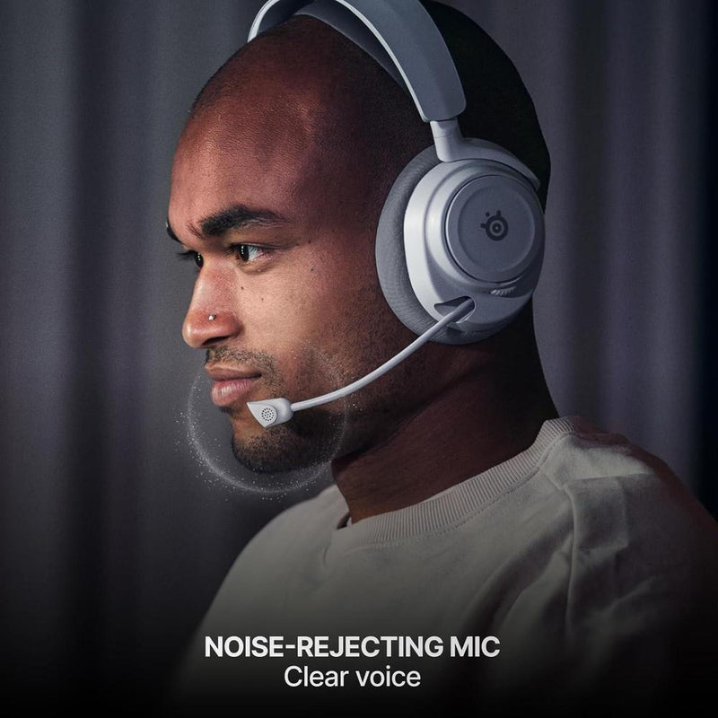Auriculares Inalámbricos Gaming SteelSeries Arctis Nova 7X Gen 2, Control de Audio en Tiempo Real, Batería 50+ Hrs, Magenta
