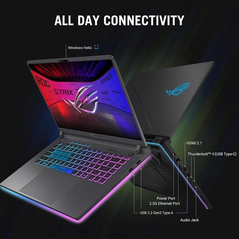 Asus Rog Strix G16 Laptop Gamer 16" Fhd+ 165hz Core I7 16gb Ram 1tb SSD Rtx 5060 Wi-Fi 7 Win11