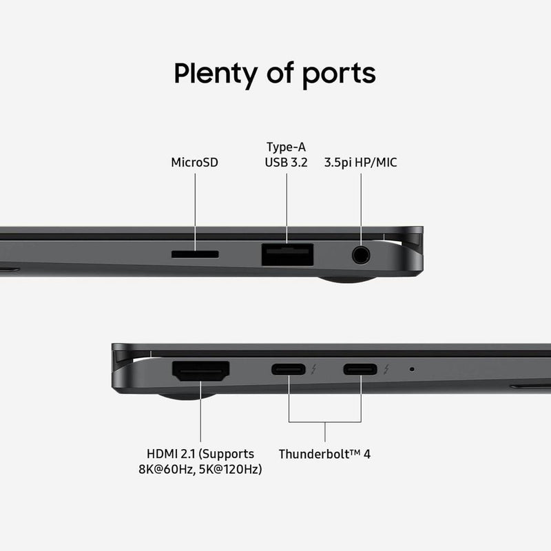 Samsung Galaxy Book5 Pro 360 Copilot+ PC, computadora AI con procesador Intel Core 7 Ultra, pantalla táctil 3K AMOLED, S Pen, 120Hz, Dolby Atmos