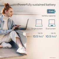 Asus Zenbook Duo Dual Oled Con Pantalla Táctil, Intel Core Ultra 7, 32gb Ram, 1tb Ssd, Windows 11 Home - Gris