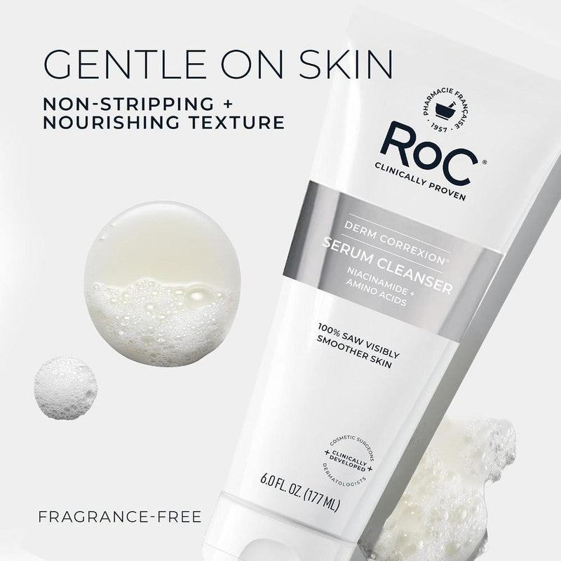 RoC Derm Correxion Serum Limpiador Facial Niacinamida 6oz