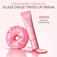 Glaze Craze Donut Delight Dúo de Sérum Labial Hidratante con Color