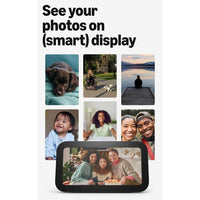 Amazon Echo Show 5 con pantalla inteligente, 2x bajo y sonido claro, con control de dispositivos del hogar, carbón