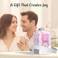 SAADAH Yarah Eau De Parfum para Mujer 4.0 Fl.oz, 120ml Perfume Oriental Vainilla Gourmand, Orquídea Dulce, Mandarina, Frutas Tropicales, Vainilla, Musk y Sándalo, Fragancia de Lujo Polvosa de Larga Duración