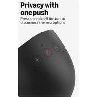 Echo Spot de Amazon: ideal para mesitas de noche, oficinas y cocinas, despertador inteligente con Alexa, color negro