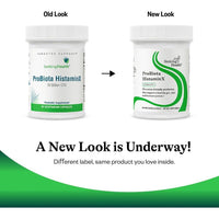 Probiótico HistaminX Seeking Health - Apoyo Digestivo e Inmunológico, 10 mil millones UFC, 60 Cápsulas Vegetarianas