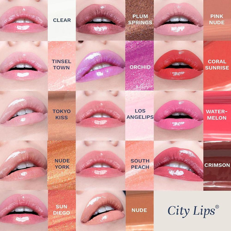 City Lips Clear - Brillo Labial Voluminizador Y Hidratante