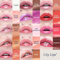 City Lips Clear - Brillo Labial Voluminizador Y Hidratante