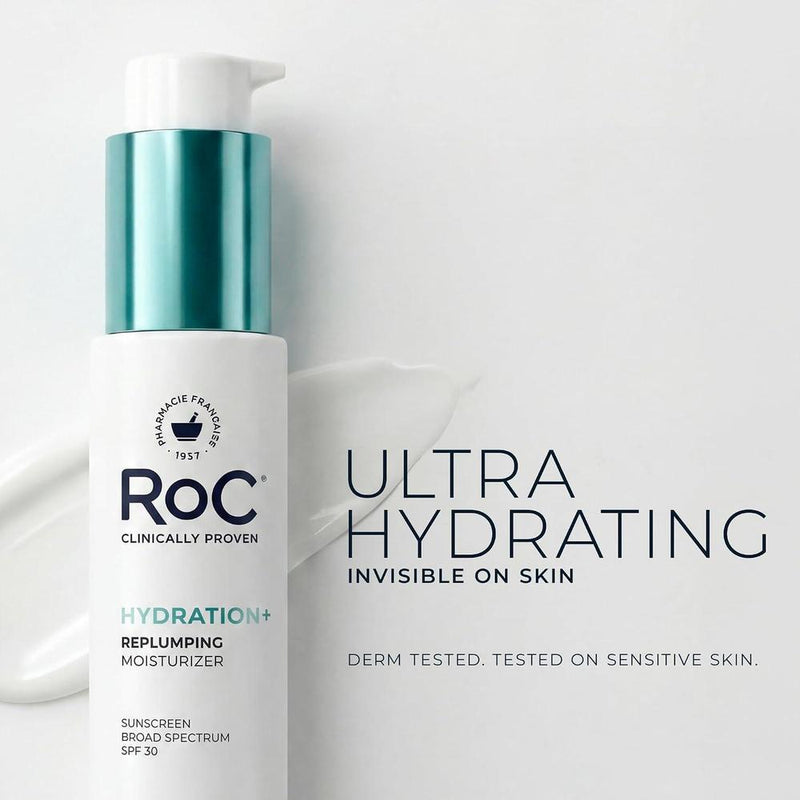 RoC Hidratante Facial 1.5% Ácido Hialurónico Antienvejecimiento SPF 30 50ml