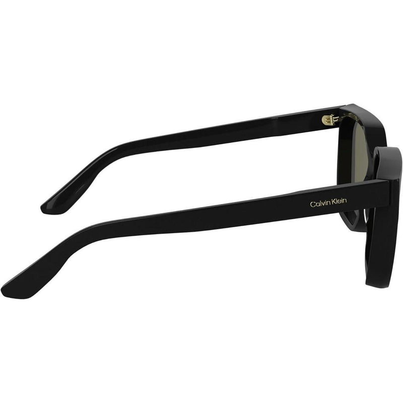 Gafas de sol cuadradas Calvin Klein para mujer, elegantes y sostenibles con marco de acetato renovado y diseño RXable
