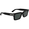 Gafas de sol rectangulares Calvin Klein con detalles metálicos y marco de acetato reciclado para un estilo sofisticado