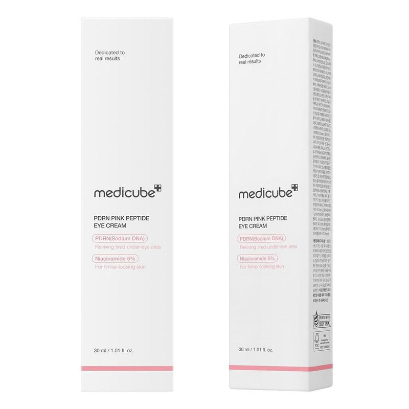 Suero Para Ojos Medicube Con PDRN De Salmón, Péptidos Rosados, Retinol Y Niacinamida 15ml