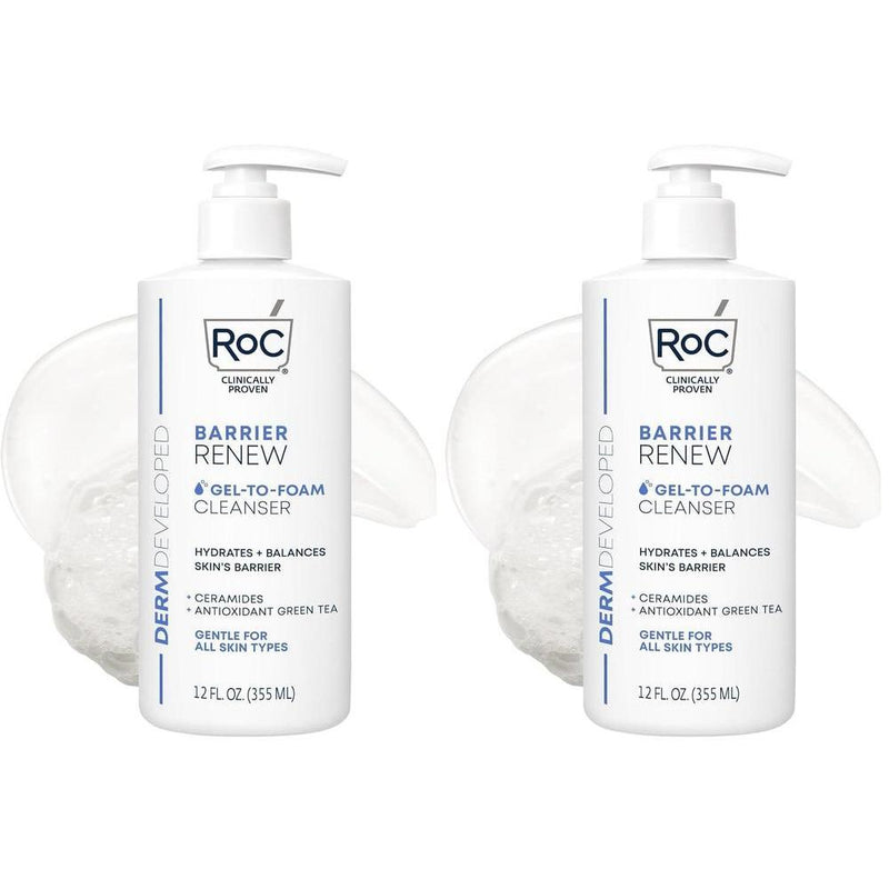 Roc Limpiador Facial Hidratante Gel Pieles Sensibles 354.88ml