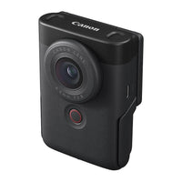 Canon PowerShot V10 Cámara compacta para vlogging, sensor CMOS, video 4K, lente zoom, micrófono estéreo, negro