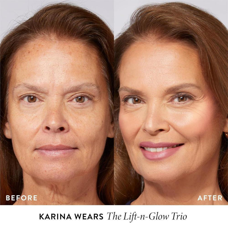 Paleta De Maquillaje Laura Geller Lift-n-Glow Trio - Iluminador, Rubor, Bronceador