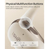 Auriculares De Oreja Abierta Shokz Openfit 2 Bluetooth, Micrófono, 48 Horas Reproducción, Carga Rápida, Beige