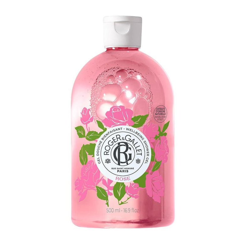 Gel de ducha ROGER & GALLET hidratante y limpiador a base de aloe vera, suave para la piel con fragancia Neroli