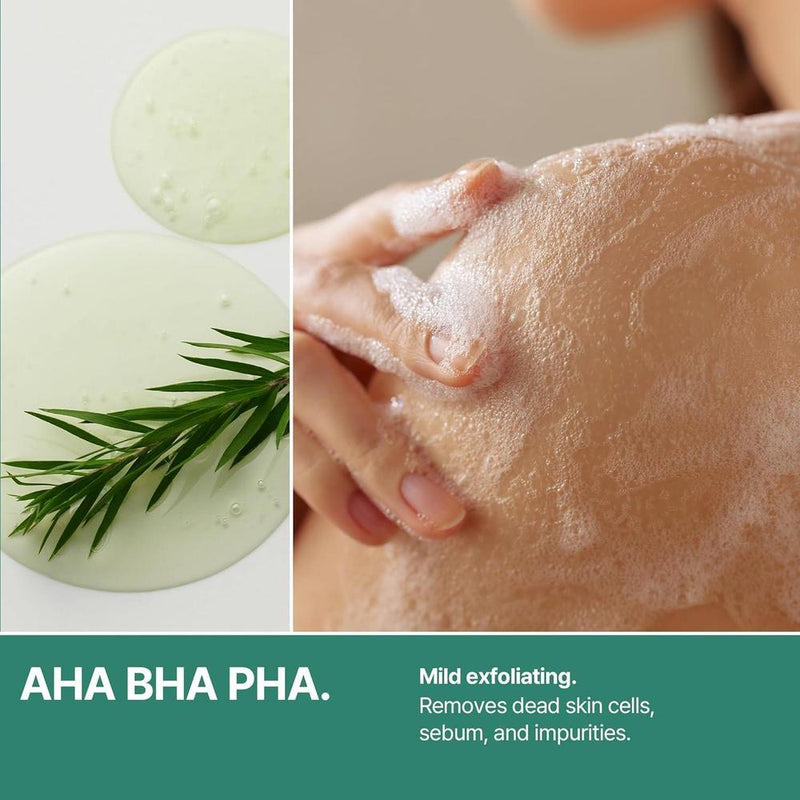 SOME BY MI AHA BHA PHA Miracle Limpiador Antiacné Cuerpo con Árbol de Té y Ácido Salicílico, Limpieza Profunda