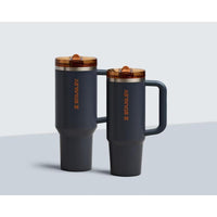 Stanley Quencher ProTour: Vaso de acero inoxidable con tapa a prueba de fugas, popote y asa. Compatible con portavasos, sin BPA