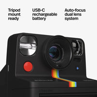 Polaroid Now+ 2da Gen Cámara Instantánea I-Type Bluetooth y App en Verde Bosque, Incluye Filtros Creativos