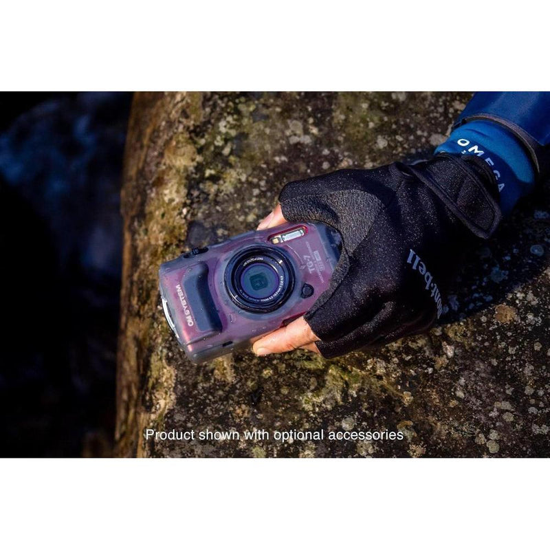 OM System OLYMPUS Tough TG-7 Cámara Subacuática Roja, Impermeable, Alta Resolución y Brillo, Video 4K, Disparo Macro