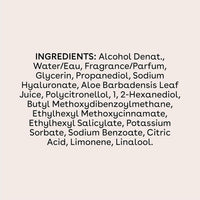 eos Spray corporal de cachemira, sueño de fresa para mujeres, con ácido hialurónico y glicerina, vegano, libre de crueldad