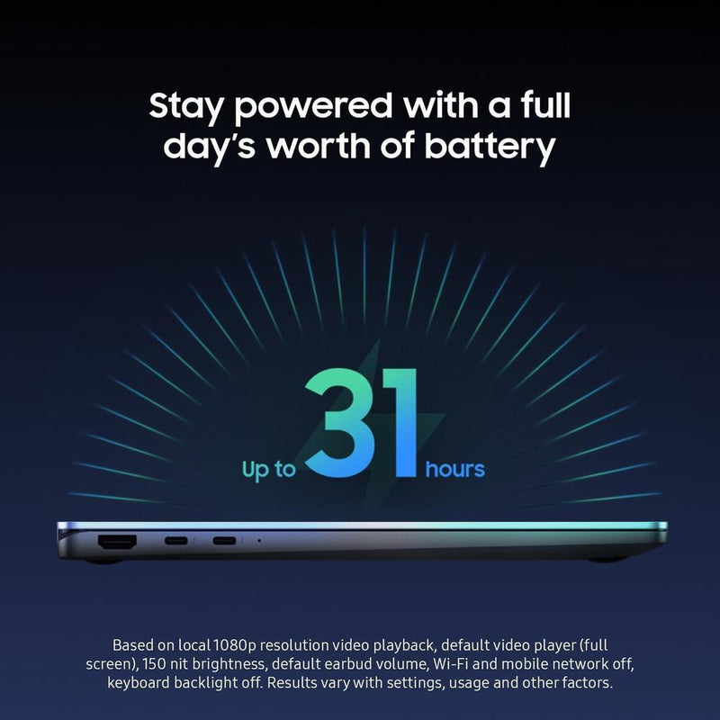 Computadora Portátil Samsung Galaxy Book5 360 Pantalla Táctil AMOLED Intel Core Ultra 16GB RAM 512GB SSD Dolby Atmos