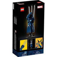 LEGO Marvel Wolverine Adamantium Claw con 596 piezas, inspirado en la serie de anime de 1997, ideal para fanáticos adultos