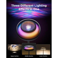 Govee Uplighter lámpara de pie proyector ondulación RGBIC compatible con SmartThings y Alexa moderna
