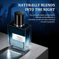Ycz Club Perfume para hombres, fragancia esencial de larga duración con notas aromáticas amaderadas de aldehído