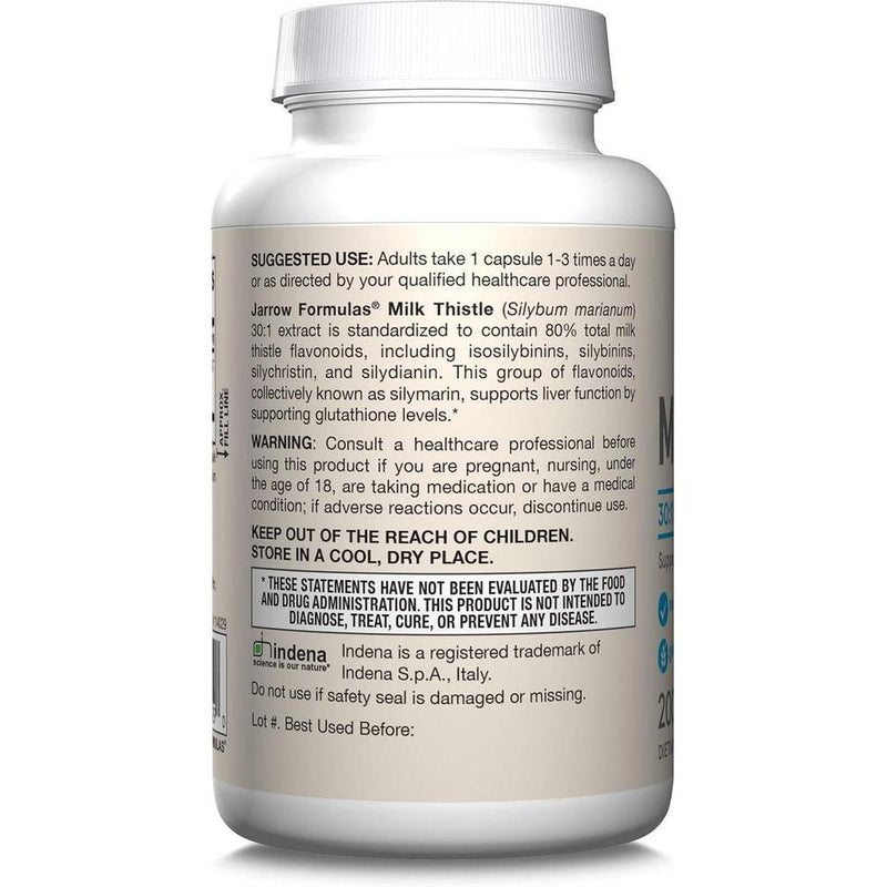 Suplemento de Cardo Mariano Jarrow Formulas 150mg, Extracto Estandarizado a Flavonoides para Salud Hepática
