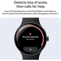Google Pixel Watch 4 Smartwatch Android Con Detección De Ritmo Cardíaco Y Rastreo Del Sueño, Banda Porcelana