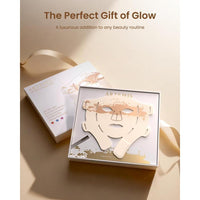 RENPHO máscara 4D de luz roja para terapia facial, ideal regalo, con 324 LEDs cobertura completa y 3 modos de luz