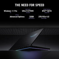 Laptop Gamer Asus Rog Strix G16 G615LP-XS97 32GB Ram Intel Core Ultra 9