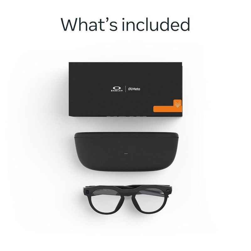 Gafas inteligentes Oakley Meta HSTN con IA para hombres y mujeres, cámara, audio, video, batería de larga duración y lentes polarizados