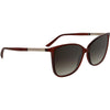 Calvin Klein Gafas de Sol Mujer Modelo CK25504S con Detalles Metálicos y Lentes Degradadas