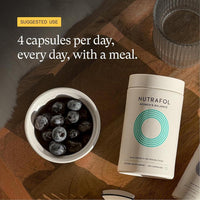 Nutrafol Suplementos Women's Balance para el Crecimiento del Cabello en Mujeres Desde los 45 Años, Clínicamente Probados