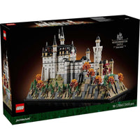 LEGO 21063 Arquitectura Castillo Neuschwanstein, Juguetes de Construcción para Cumpleaños, Bloques para Hombres y Mujeres