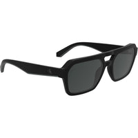 Calvin Klein Jeans CKJ25603S, gafas de sol rectangulares para hombre, color negro mate, tamaño único, estilo ecológico