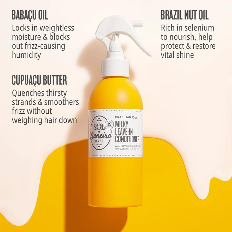 Sol de Janeiro Brazilian Milky Acondicionador Lechoso Sin Enjuague | Combate el Frizz