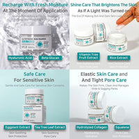 APLB Glutatión Niacinamida Crema Facial con LIPO GLUTA NIAC CEN, cuidado coreano de la piel, profunda hidratación y elasticidad mejorada