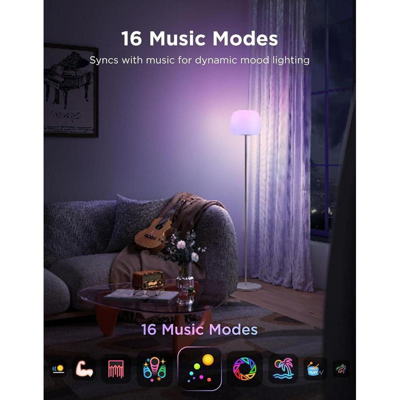 Lámpara de Pie Govee Lantern con Iluminación RGBIC, Compatible con Matter, Modos de Escena, Sincronización Musical