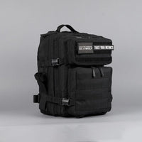 WOLFpak Mochila Negro Alpha de 25L resistente al agua, ideal para viaje o uso diario, con compartimento seguro y personalizable