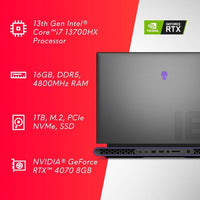 Laptop Alienware M18 Para Gaming Intel Core I7 16GB RAM 1TB SSD RTX 4070