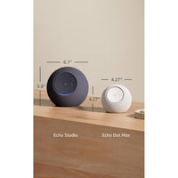Amazon Echo Dot Max: bocina Alexa con sonido envolvente y hub de Smart Home integrado, amatista