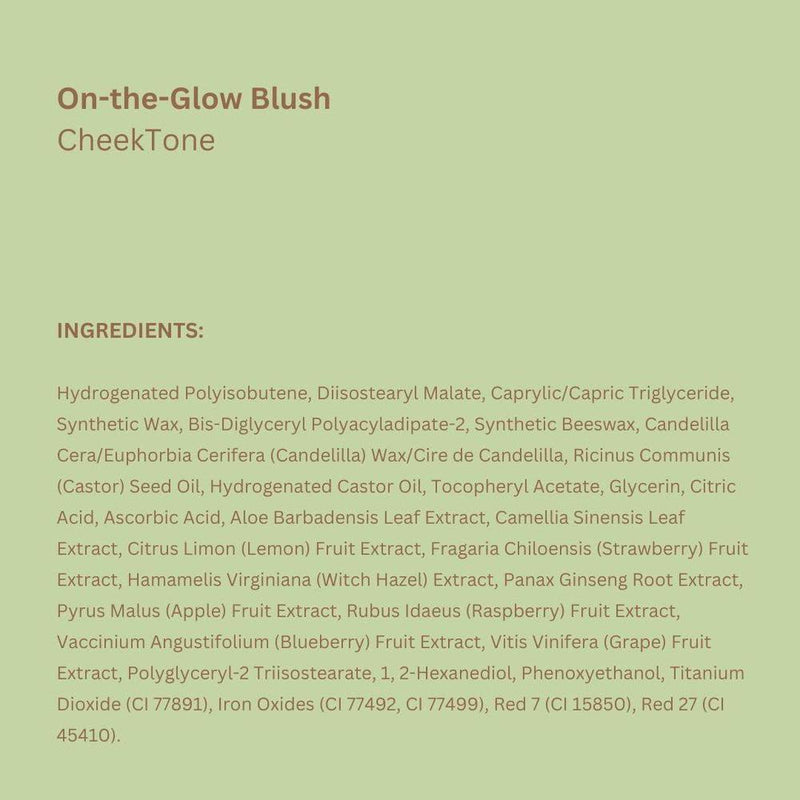 Pixi On-The-Glow Blush Barra Hidratante Reactiva Al Ph 19g