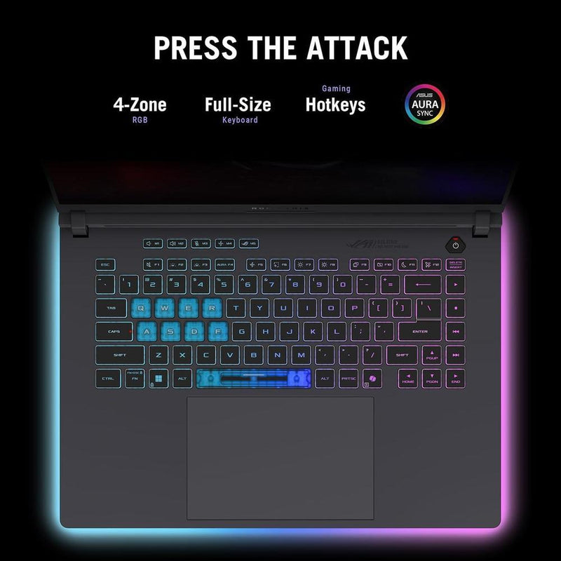 Asus Rog Strix G16 Laptop Gamer 16" Fhd+ 165hz Core I7 16gb Ram 1tb SSD Rtx 5060 Wi-Fi 7 Win11