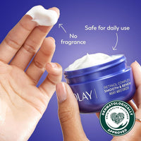 Olay Regenerist Crema Retinol Suave Sin Fragancia 57g